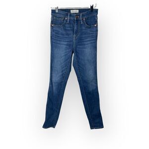 Madewell 10” High Rise Skinny Jeans Size 26